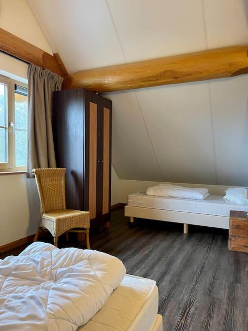 Unieke Houten Villa Met Sauna In Twente - 6P Den Ham Exterior photo