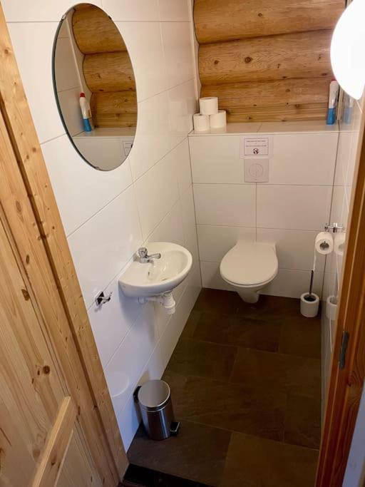Unieke Houten Villa Met Sauna In Twente - 6P Den Ham Exterior photo